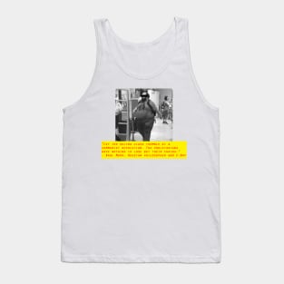 Esoteric Marx Quote (B/W Variant) Tank Top